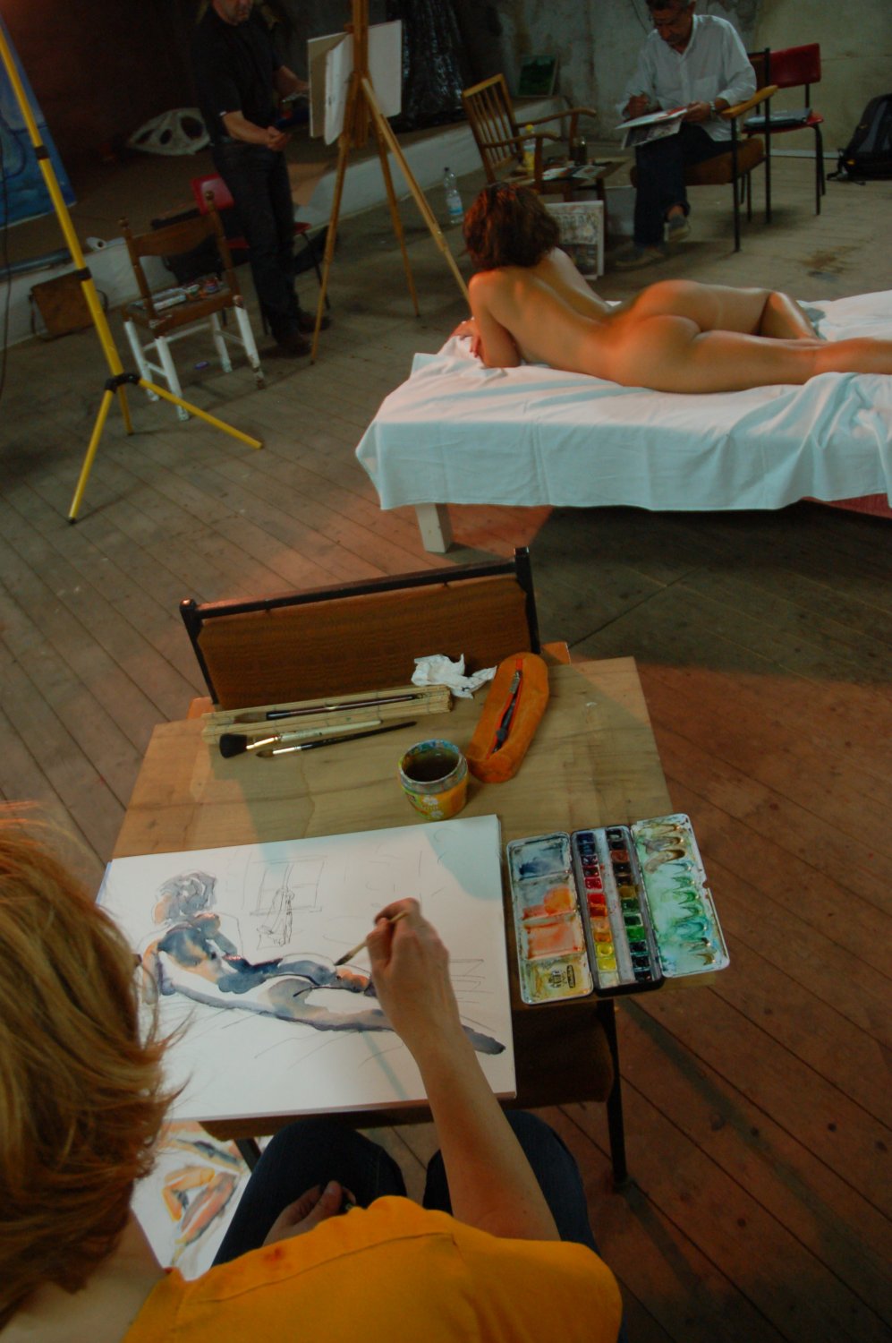 ASS & ART MODEL POSING - 1 #OnsAzoIk